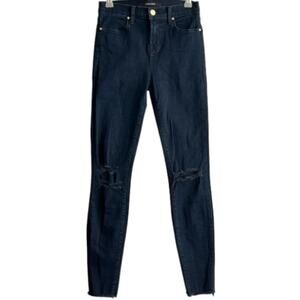 J Brand Mid-Rise Cropped Skinny Leg Jeans, US28